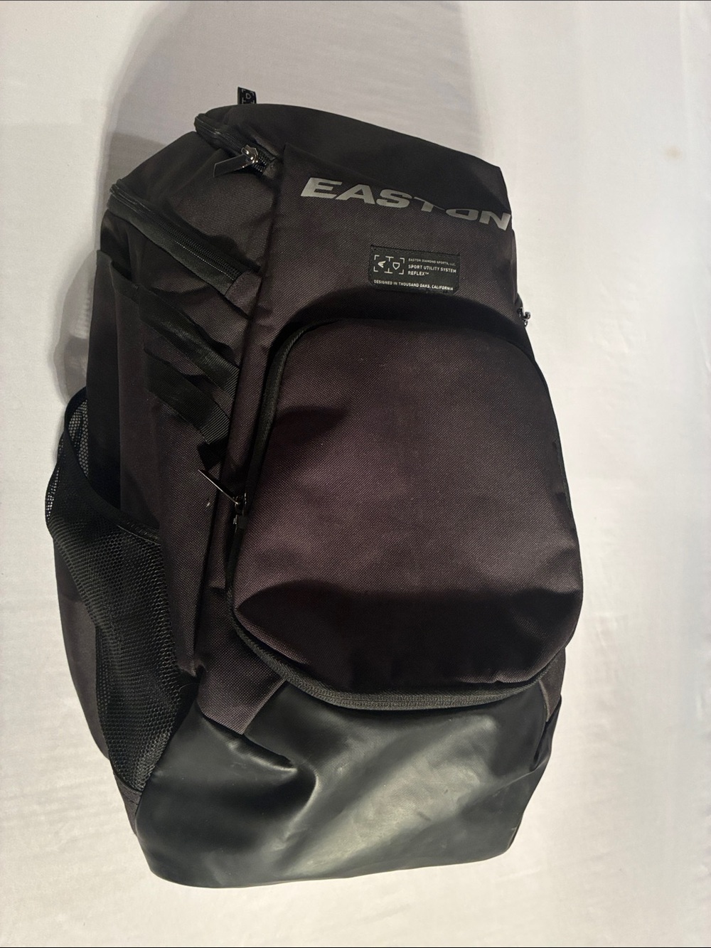 Easton Black Men's Sports Backpack with Front Pocket sport utility system.